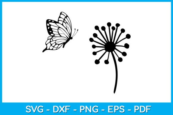 Butterfly with Floral Dandelion SVG Review