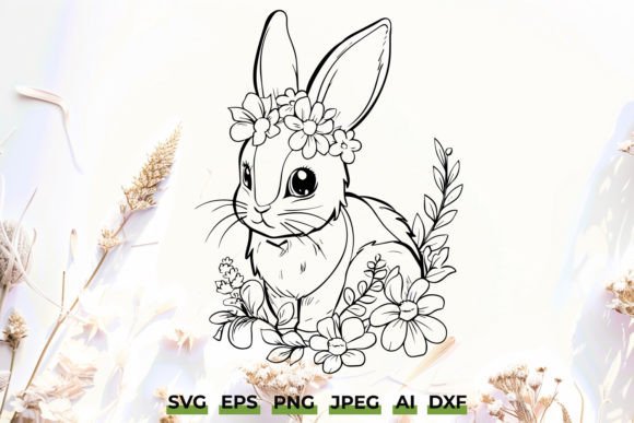 Cute Easter Floral Bunny SVG Sublimation Review