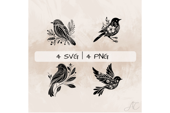 Floral Bird SVG Bundle, Bird PNG: A Designer's Real-World Review