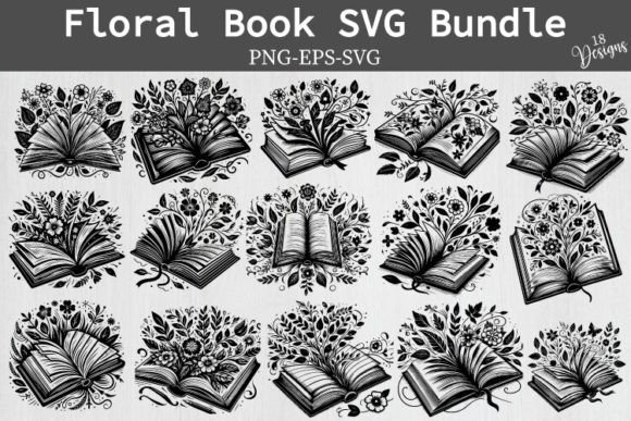 Floral Book SVG Bundle Review for Real Embroidery