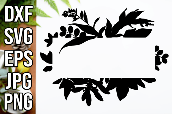 Floral Border Svg Flower Frame Svg Review