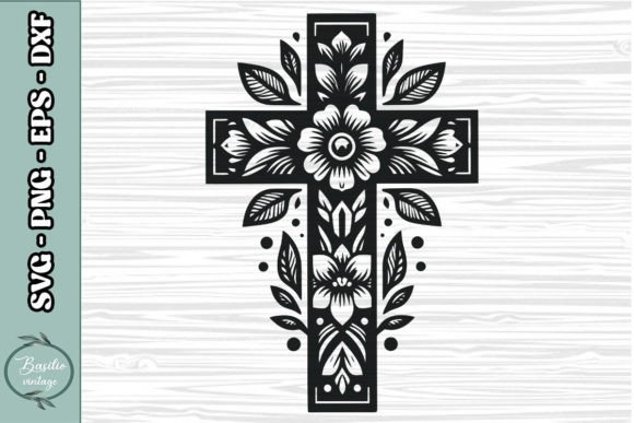 Floral Cross SVG Clipart 14: A Designer's Real-World Review