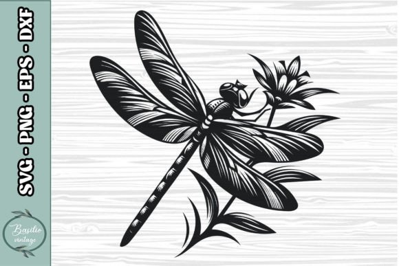 Floral Dragonfly SVG Clipart 03: A Designer's Review