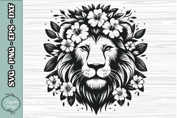Floral Lion SVG Clipart 06: A Designer's Stitch-Test Review