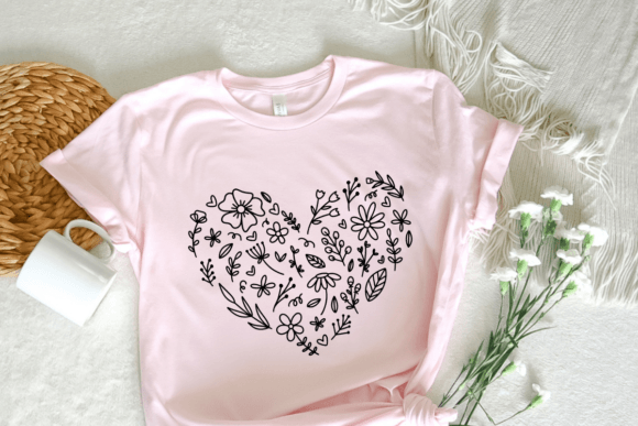 Flower Heart SVG,Floral Heart Svg: A Designer's Real-World Embroidery Review