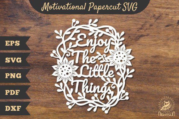 Motivational Floral Papercut SVG 1: A Designer's Real-World Embroidery Review
