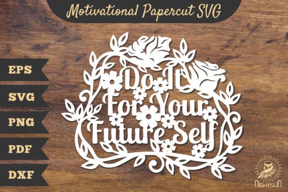 Motivational Floral Papercut SVG 2: A Designer's Real-World Review