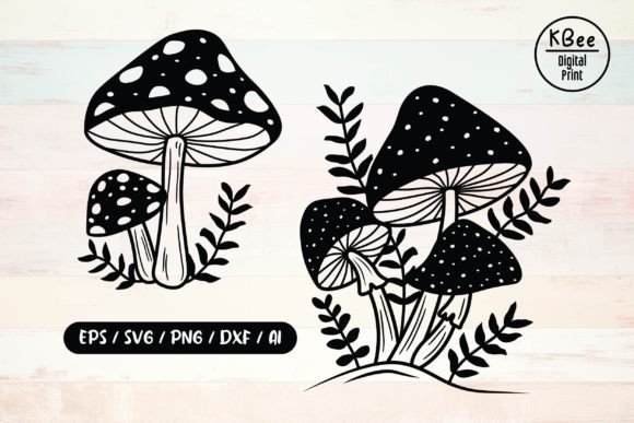 Mushroom Svg Floral Mushroom Svg Review