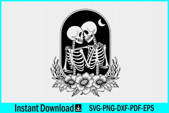 Skeleton Lovers SVG Floral Skeleton SVG Review
