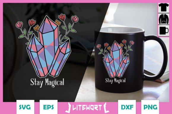 Stay Magical Floral Crystals SVG: A Designer's Real-World Review