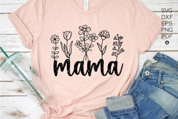 Wildflower Mama Svg, Floral Mama SVG: A Designer's Review